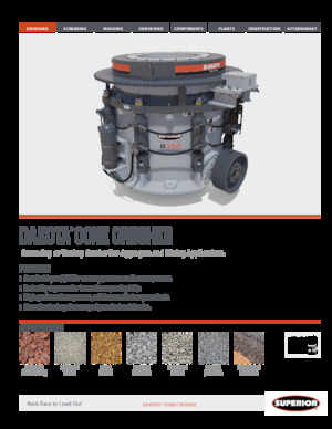 Bauschutt-Recyclinganlagen Superior D350