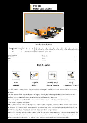 Bauschutt-Recyclinganlagen FABO FTC-300