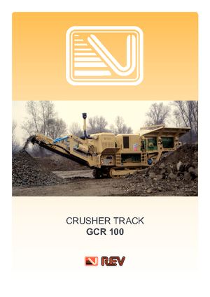 Bauschutt-Recyclinganlagen REV GCR 100
