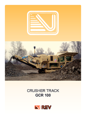 Bauschutt-Recyclinganlagen REV GCR 100