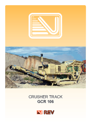 Bauschutt-Recyclinganlagen REV GCR 106