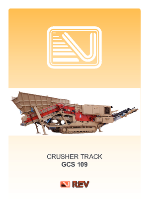 Bauschutt-Recyclinganlagen REV GCS 109
