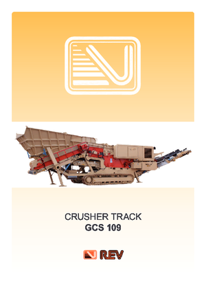 Bauschutt-Recyclinganlagen REV GCS 109
