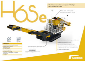 Bauschutt-Recyclinganlagen Keestrack H6Se