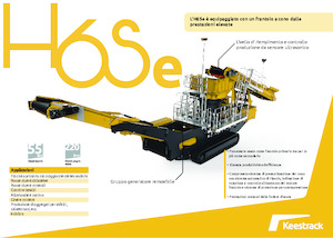 Bauschutt-Recyclinganlagen Keestrack H6Se