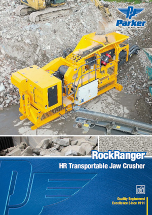 Bauschutt-Recyclinganlagen Parker HR0750