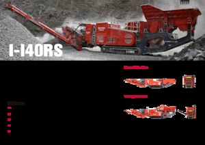 Bauschutt-Recyclinganlagen Terex-Finlay I 140 RS