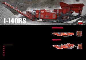 Bauschutt-Recyclinganlagen Terex-Finlay I 140 RS