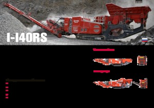 Bauschutt-Recyclinganlagen Terex-Finlay I 140 RS