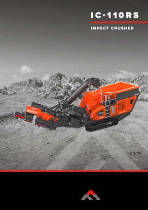 Bauschutt-Recyclinganlagen Finlay IC-110RS