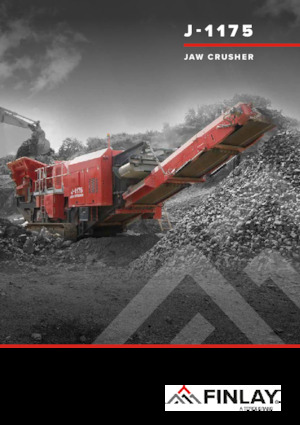 Bauschutt-Recyclinganlagen Finlay J-1175