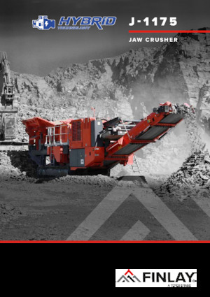 Bauschutt-Recyclinganlagen Finlay J-1175 Hybrid