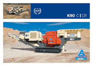 Bauschutt-Recyclinganlagen Gasparin K 90C