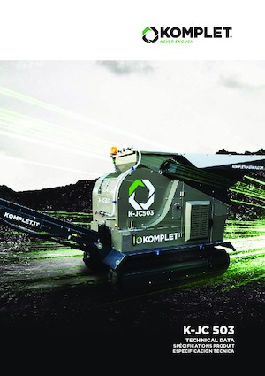 Bauschutt-Recyclinganlagen Komplet K-JC 503