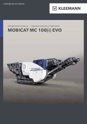 Bauschutt-Recyclinganlagen Kleemann MC 100(i) EVO