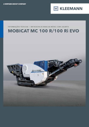 Bauschutt-Recyclinganlagen Kleemann MC 100 Ri EVO