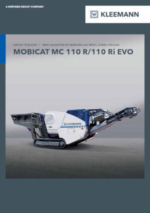 Bauschutt-Recyclinganlagen Kleemann MC 110 Ri EVO