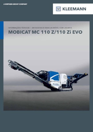 Bauschutt-Recyclinganlagen Kleemann MC 110 Zi EVO