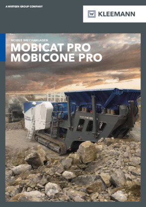 Bauschutt-Recyclinganlagen Kleemann MC 120(i) PRO