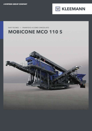Bauschutt-Recyclinganlagen Kleemann MCO 110 S PRO