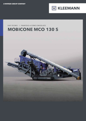 Bauschutt-Recyclinganlagen Kleemann MCO 130 S PRO