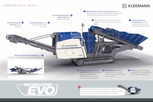 Bauschutt-Recyclinganlagen Kleemann MCO 9 EVO