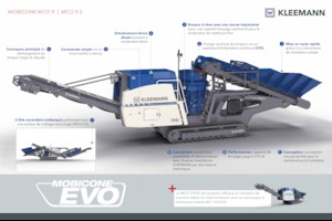 Bauschutt-Recyclinganlagen Kleemann MCO 9 EVO
