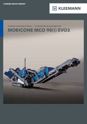 Bauschutt-Recyclinganlagen Kleemann MCO 90i EVO2