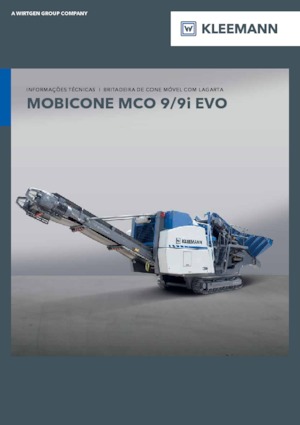 Bauschutt-Recyclinganlagen Kleemann MCO 9i EVO