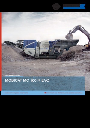 Bauschutt-Recyclinganlagen Kleemann MC 100 Ri EVO