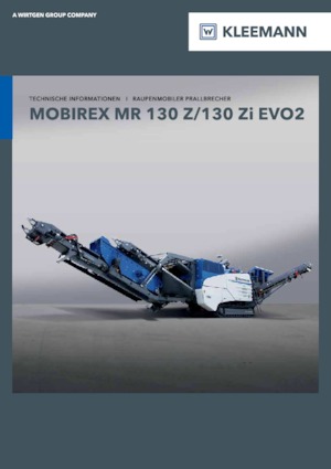 Bauschutt-Recyclinganlagen Kleemann MR 130 Zi EVO2