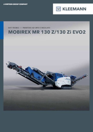 Bauschutt-Recyclinganlagen Kleemann MR 130 Zi EVO2