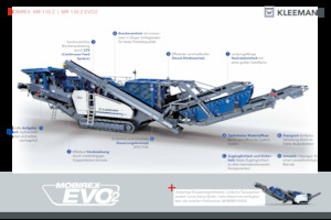 Bauschutt-Recyclinganlagen Kleemann MR 110(i) EVO2