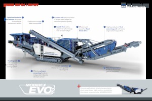 Bauschutt-Recyclinganlagen Kleemann MR 130 Z EVO2