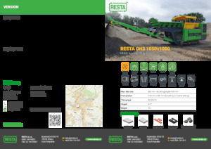 Bauschutt-Recyclinganlagen RESTA OH3