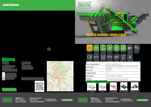 Bauschutt-Recyclinganlagen RESTA OH3GS