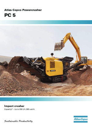Bauschutt-Recyclinganlagen Atlas Copco PC 5