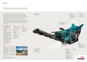 Bauschutt-Recyclinganlagen Powerscreen PREMIERTRAK 600E