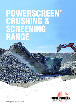 Bauschutt-Recyclinganlagen Powerscreen Premiertrak 760
