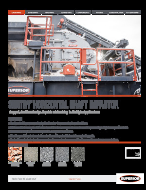 Bauschutt-Recyclinganlagen Superior SR5165