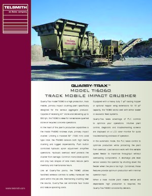 Bauschutt-Recyclinganlagen Telsmith TI6060