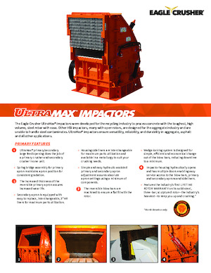 Bauschutt-Recyclinganlagen Eagle Crusher UM-69X