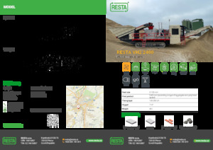 Bauschutt-Recyclinganlagen RESTA VH2 2400