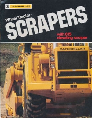 Scraper Caterpillar 615