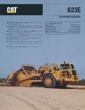 Scraper Caterpillar 623E