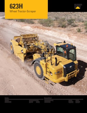 Scraper Caterpillar 623H