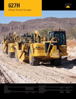 Scraper Caterpillar 627H
