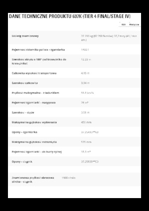 Scraper Caterpillar 637K