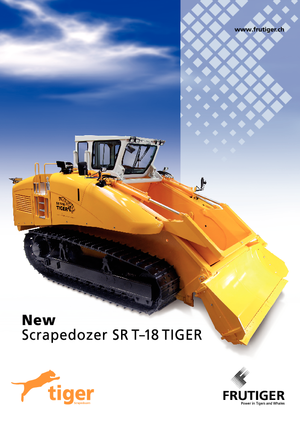 Scraper Frutiger SR-T 18 Tiger