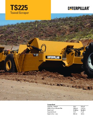 Scraper Caterpillar TS225